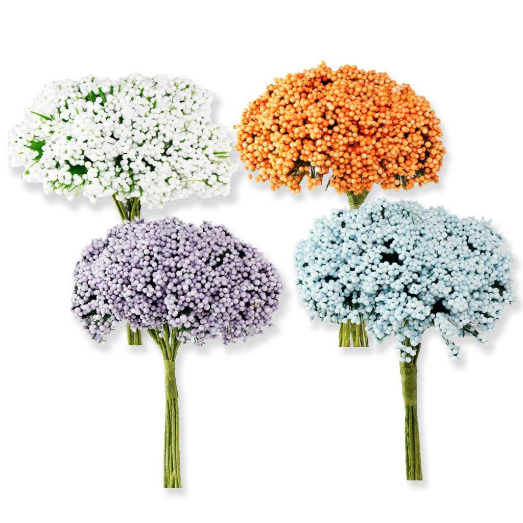 10 Demet (120 Adet) Dökülen Pıtırcık Cipso Çiçek