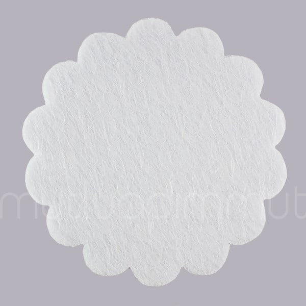 100 Adet 22 Cm Dantel Tül Kesilmiş Tül Organze Kumaş