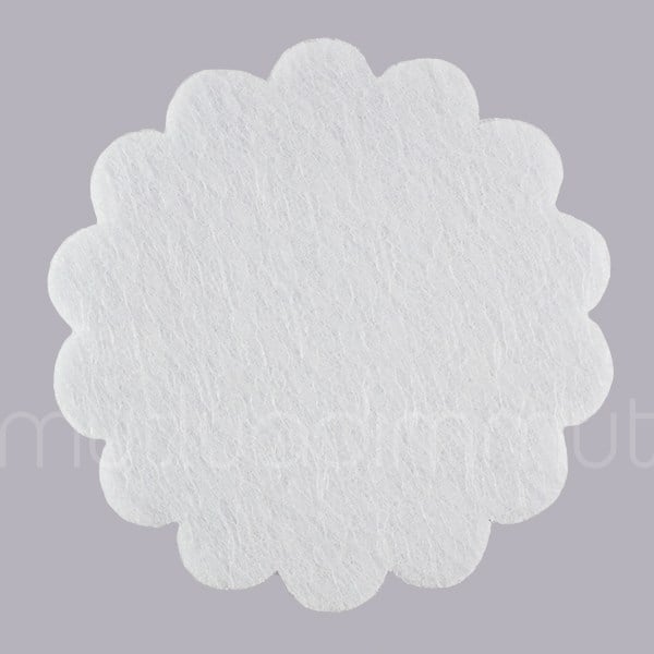 100 Adet 22 Cm Dantel Tül Kesilmiş Tül Organze Kumaş