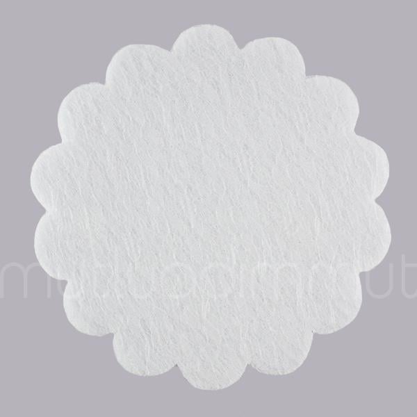 100 Adet 22 Cm Dantel Tül Kesilmiş Tül Organze Kumaş