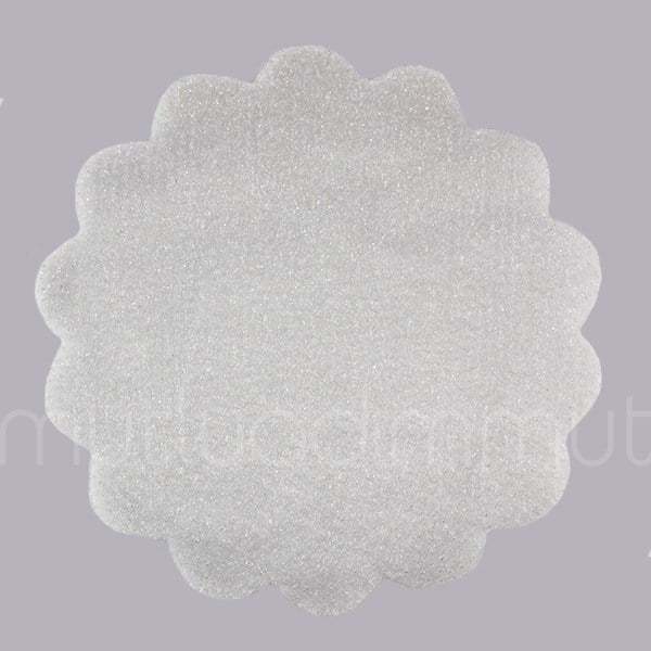 100 Adet 22cm Altın Puanlı Organze Tül 22cm