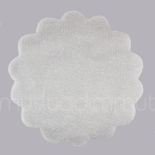 100 Adet 22cm Altın Puanlı Organze Tül 22cm