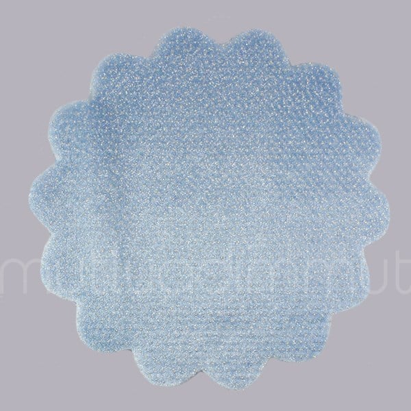 100 Adet 22cm Altın Puanlı Organze Tül 22cm