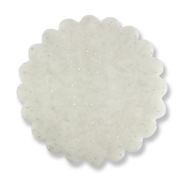 100 Adet 22cm Puantiyeli Organze Tül