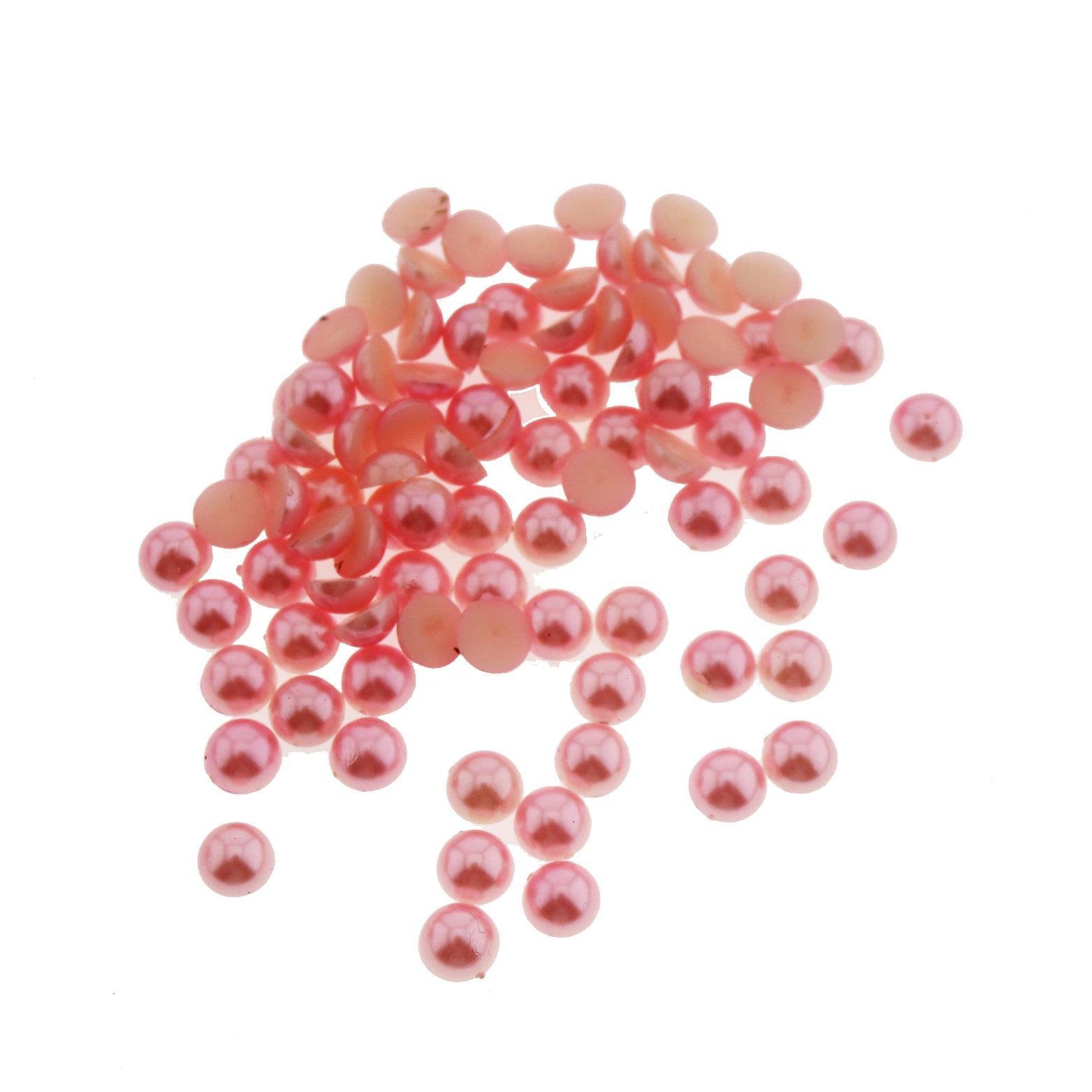 100 Adet 8mm Yarım İnci