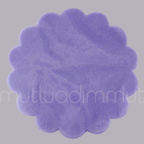 100 Adet Düz Organze Tül 22cm