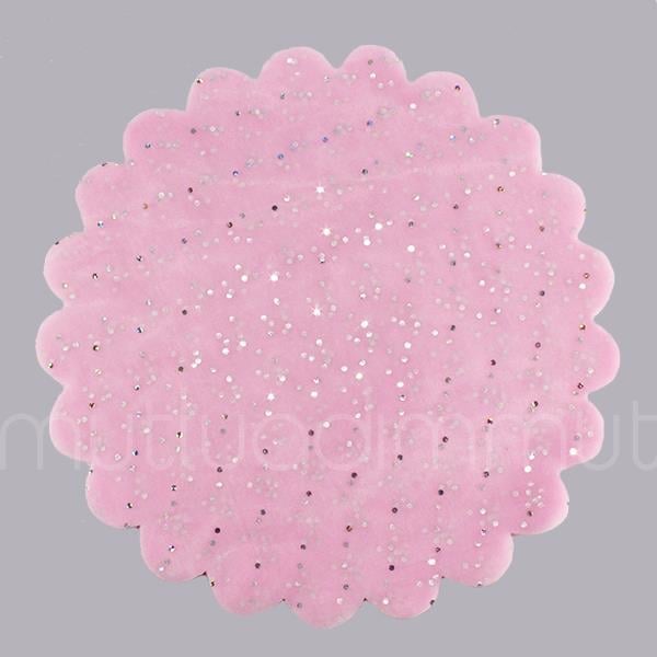 100 Adet Puantiyeli Organze Tül 26 Cm