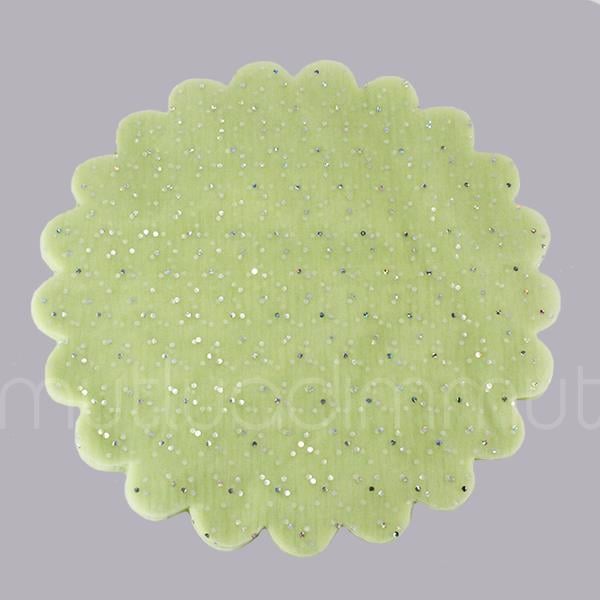 100 Adet Puantiyeli Organze Tül 26 Cm