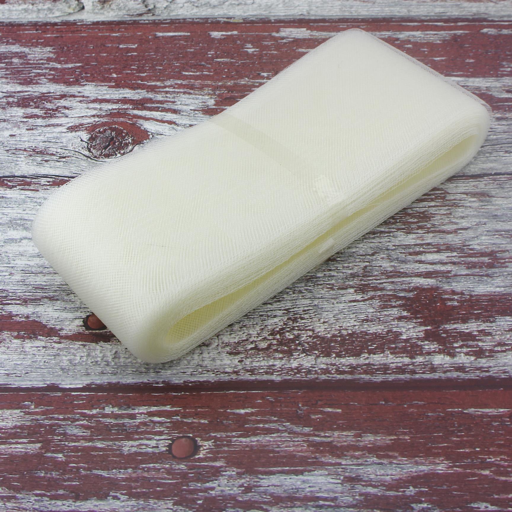 10cm X 25metre Düz Esnek Gren Kurdela Gelinlik Abiye