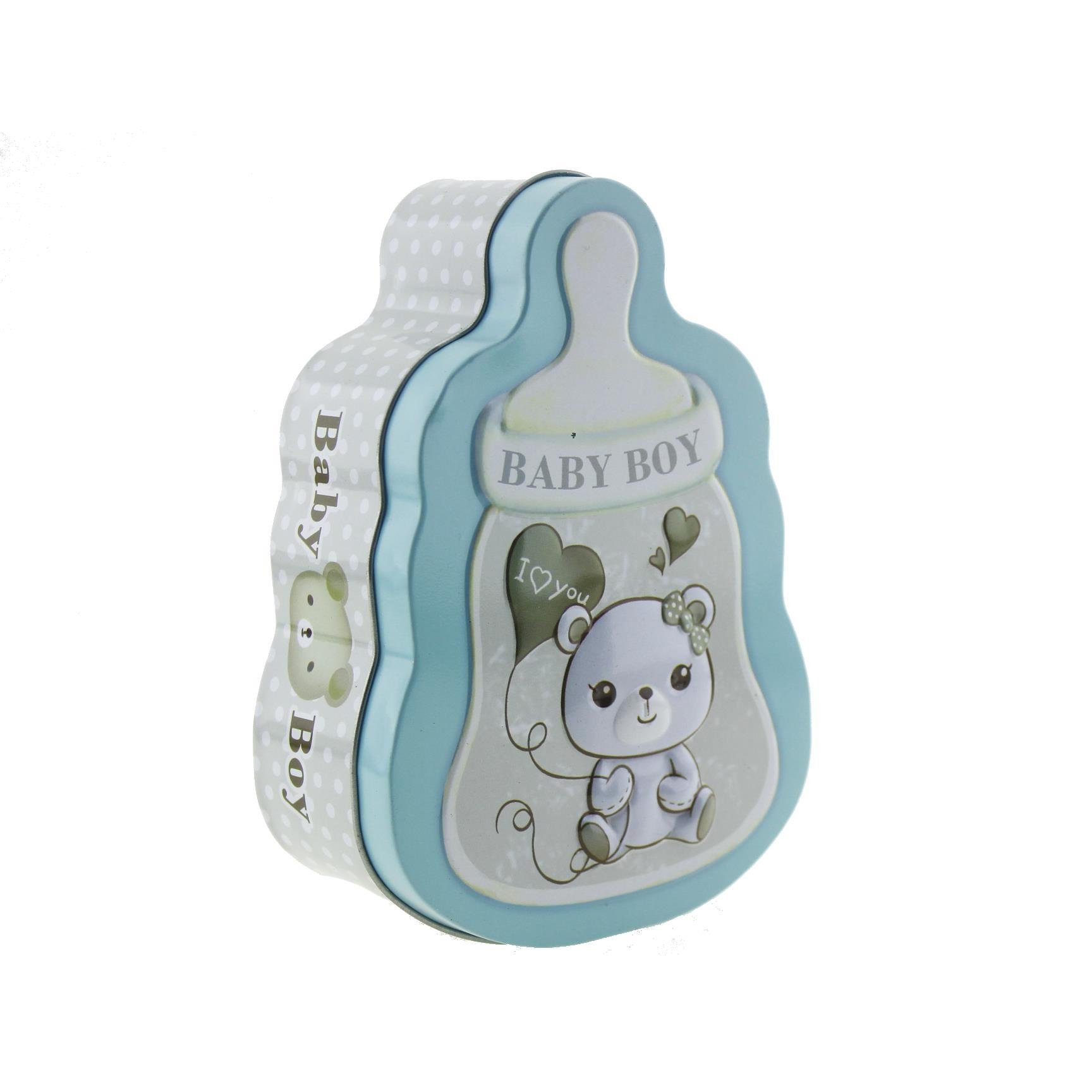 10x15cm Biberon Metal Kutu