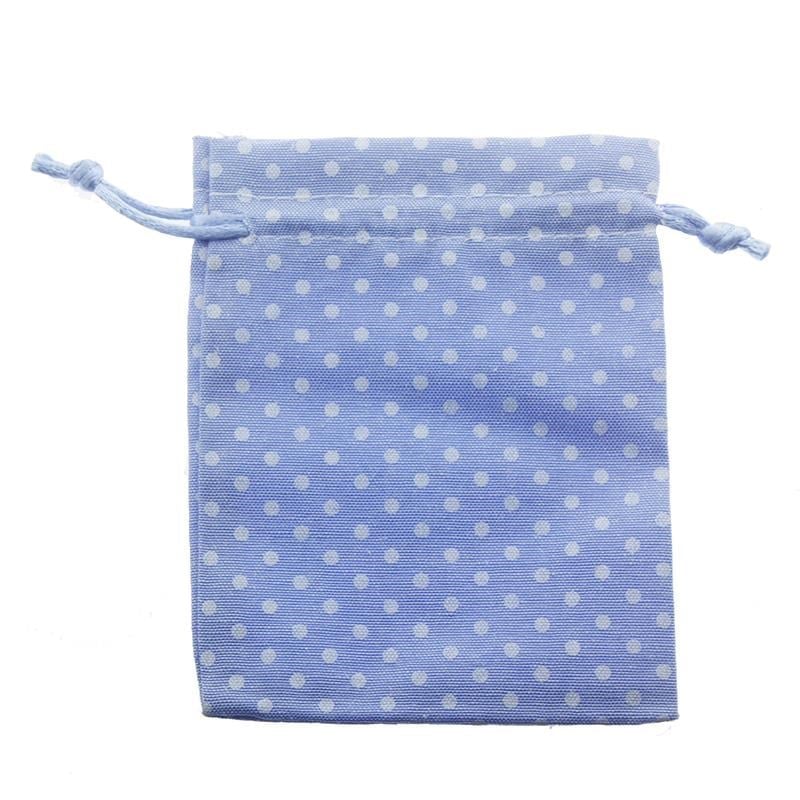 12 Adet 10x12,5cm Puanlı Kumaş Kese