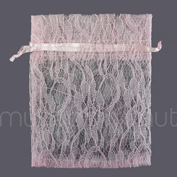 12 Adet 10x13cm Dantel Kese