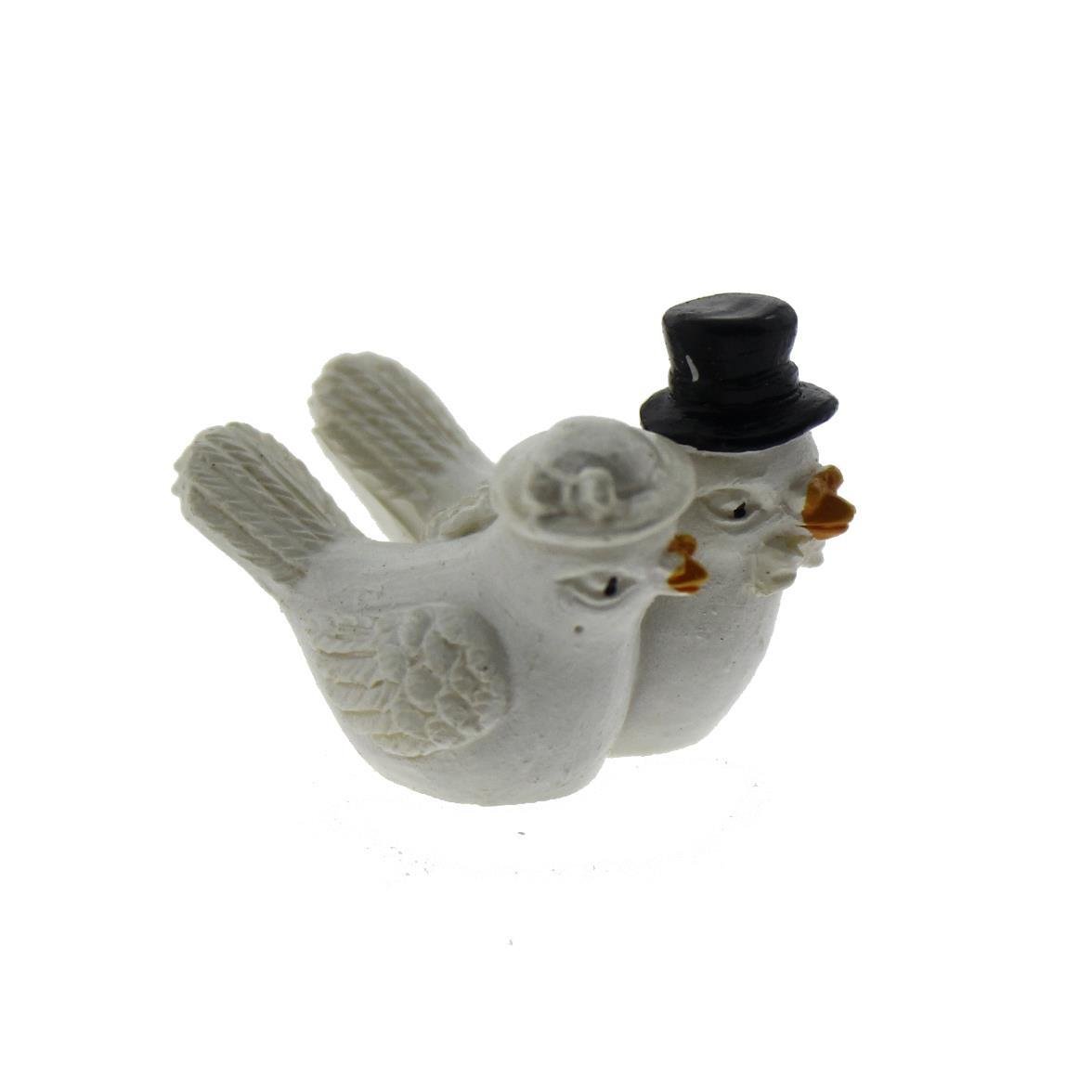 12 Adet 2x3cm Gelin-Damat Minik Güvercin