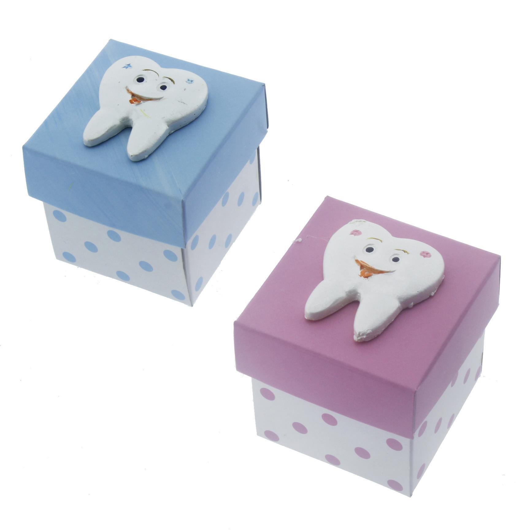 12 Adet 5x5cm Kutu Diş Biblolu Diş Buğdayı