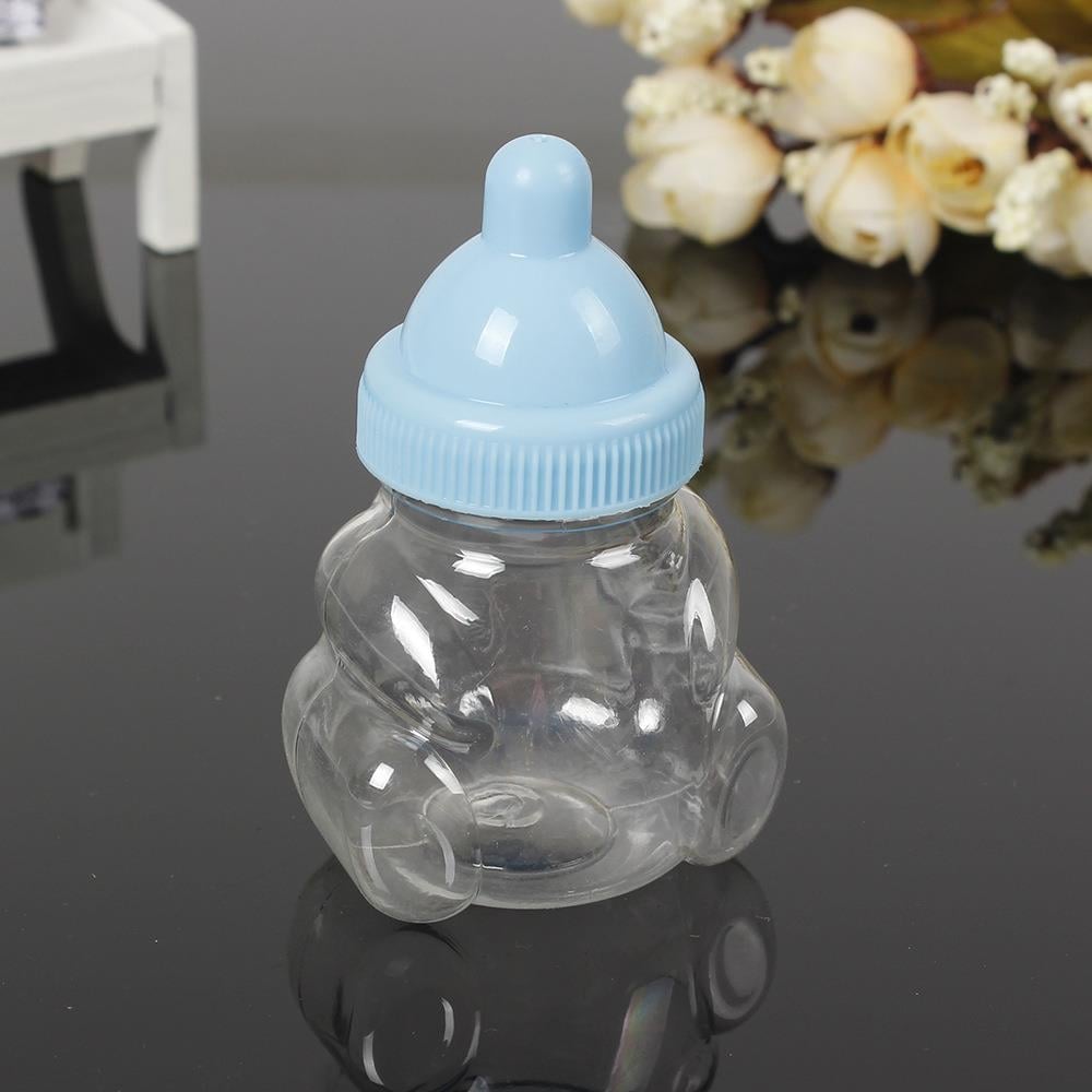 12 Adet 5x8cm Plastik Biberon Kutu Ayıcık Şeklinde