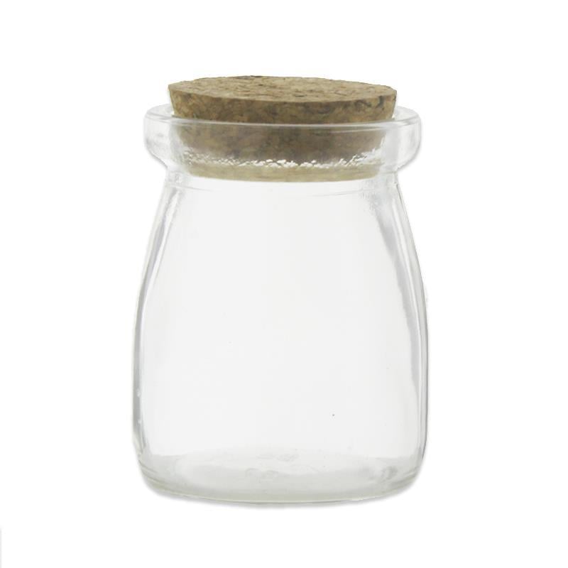 12 Adet 90cc Geniş Ağızlı Sütçü Kavanoz Şişe