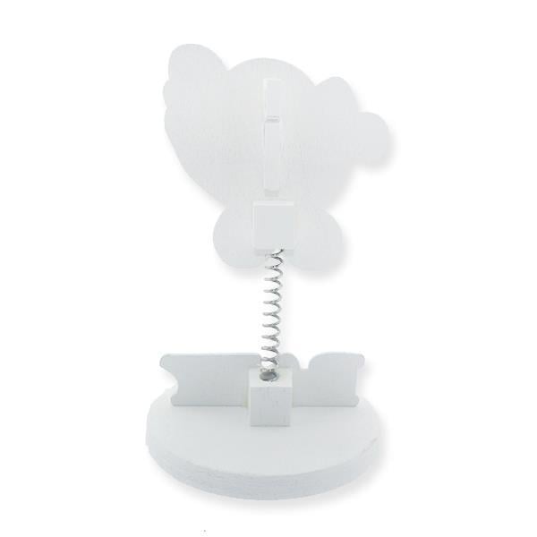 12 Adet Bebek Boy Sticker Ahşap Notluk