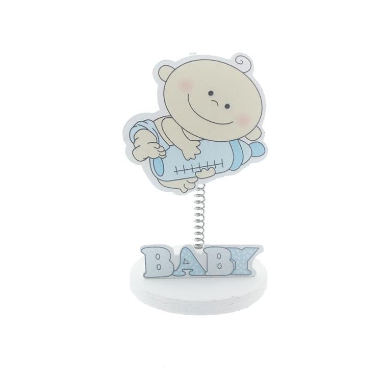 12 Adet Biberonlu Bebek Ahşap Notluk