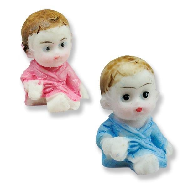 12 Adet Bornozlu Bebek Biblo