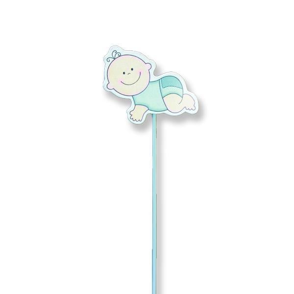 12 Adet Emekleyen Bebek Ahşap Çubuk