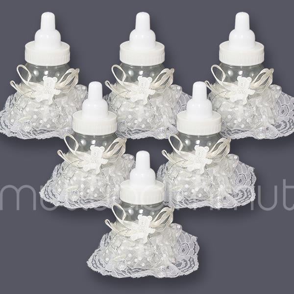 12 Adet Emzikli Ayıcıklı Fırfırlı Biberon