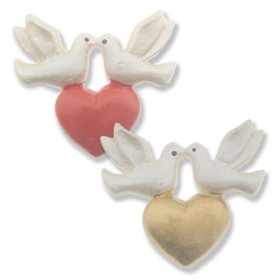 12 Adet Kalpli Güvercin Kuş Biblo