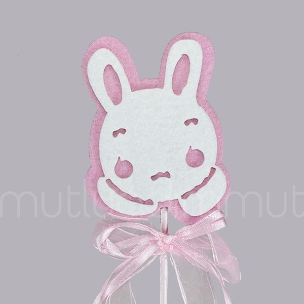 12 Adet Keçe Tavşan Çubuk