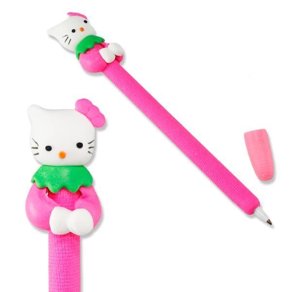 12 Adet Kedili Tükenmez Kalem