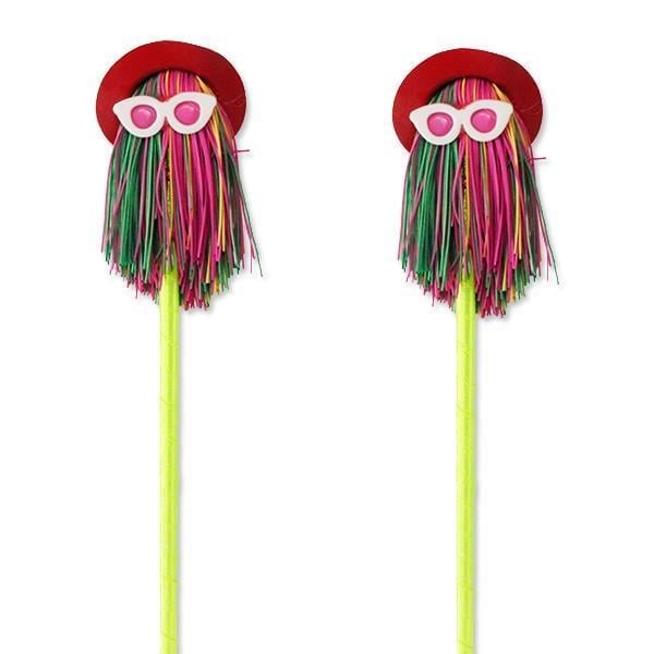 12 Adet Kırmızı Şapkalı Gözlüklü Tükenmez Kalem