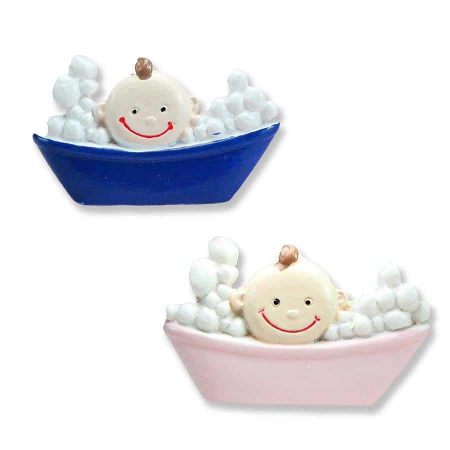 12 Adet Küvette Bebek Biblo