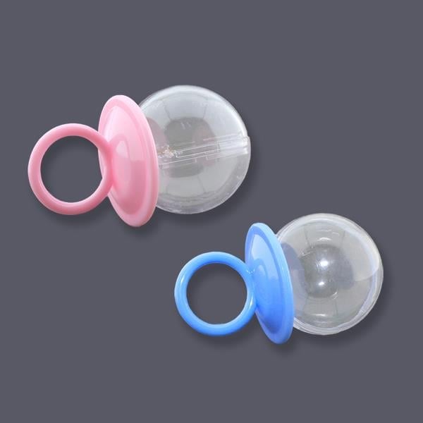 12 Adet Plastik Emzik Kutu