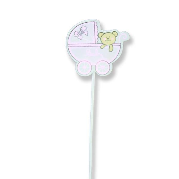 12 Adet Pusette Ayıcık Ahşap Çubuk