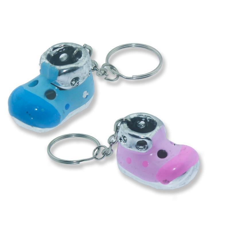 12 Adet Seramik Patik Anahtarlık