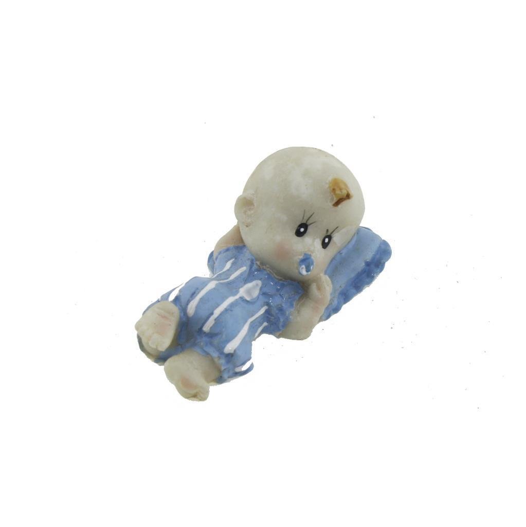 12 Adet Yastıkta Yatan Bebek Biblo