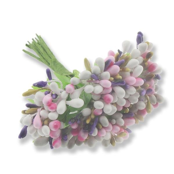 12 Demet (144 Adet) Çok Renkli Pıtırcık Çiçek