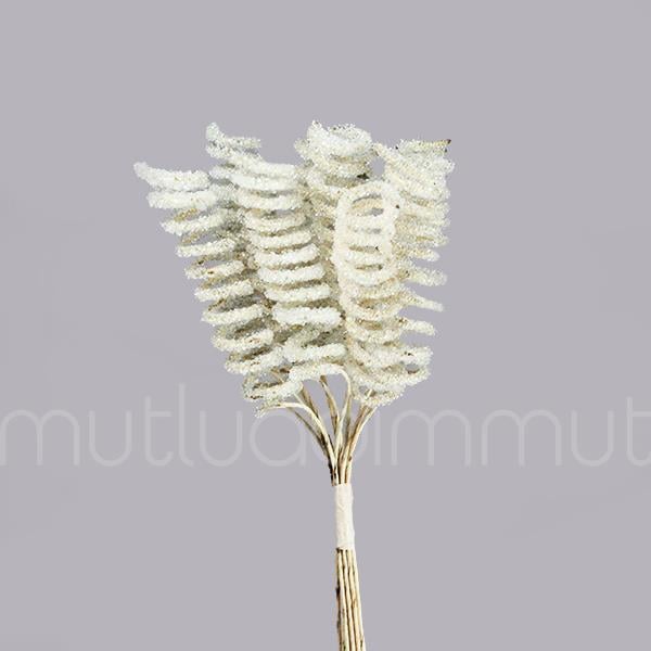 12 Demet (144 Adet) Spiral Simli Parlak Çiçek