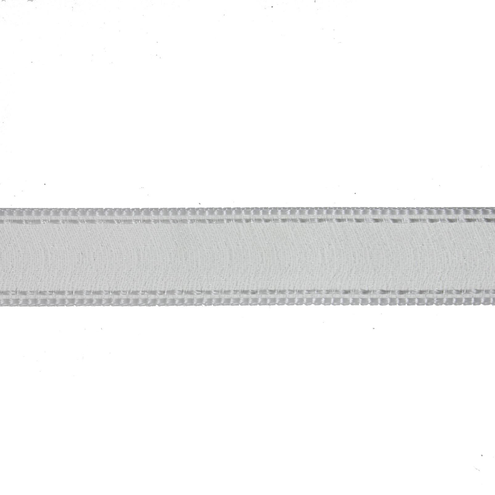 1,5cm x 45metre Kenarı Dikişli Organze Kumaş Kurdela