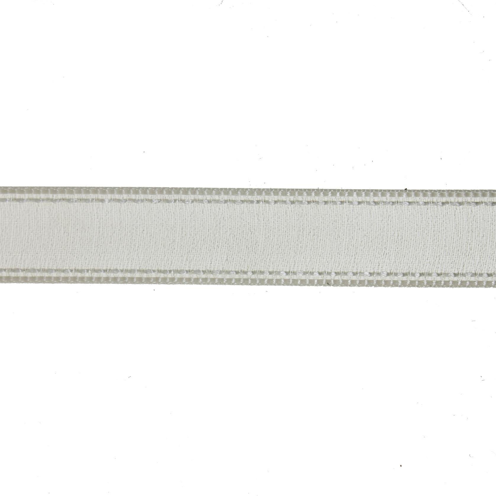 1,5cm x 45metre Kenarı Dikişli Organze Kumaş Kurdela