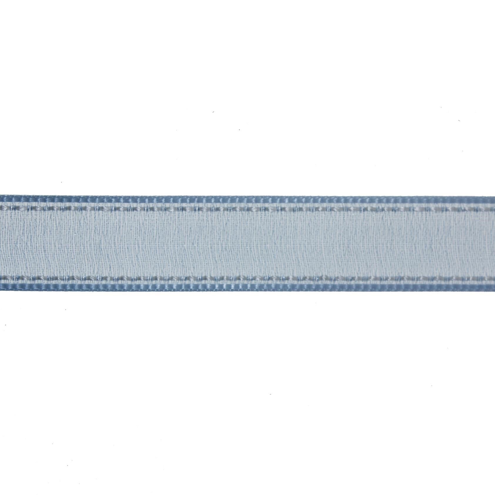 1,5cm x 45metre Kenarı Dikişli Organze Kumaş Kurdela