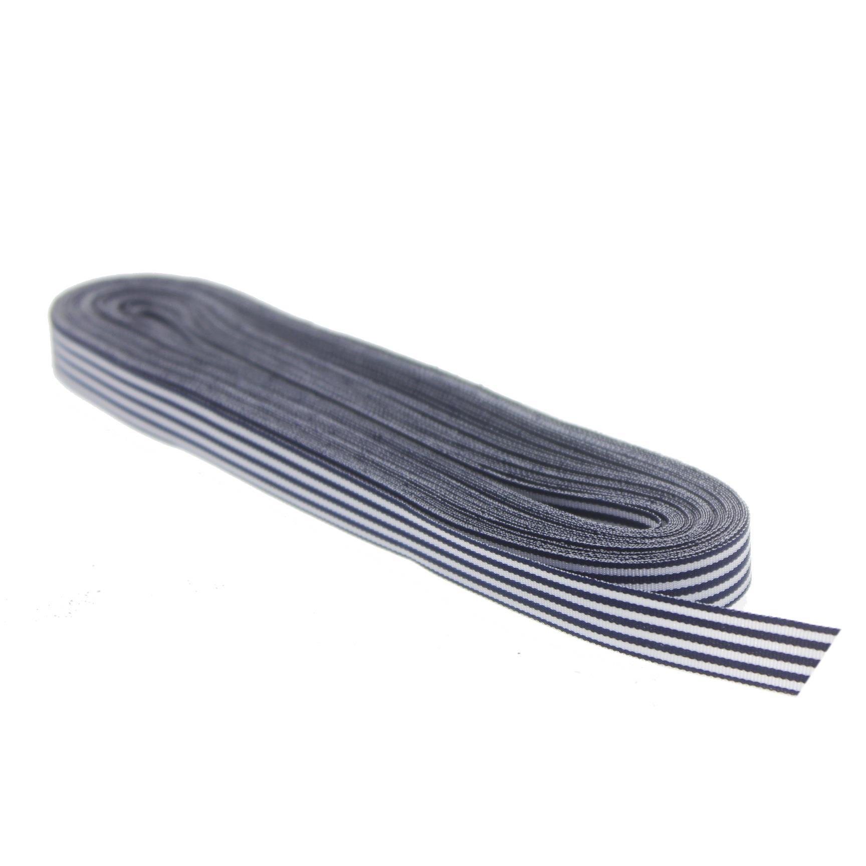 1cm x 10metre Çizgili Kumaş Kurdela