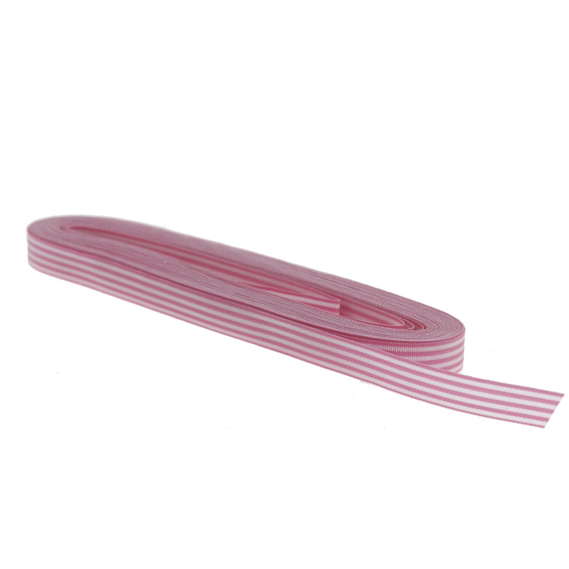 1cm x 10metre Çizgili Kumaş Kurdela