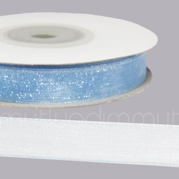 1cm X 22,5metre Düz Organze Kurdela