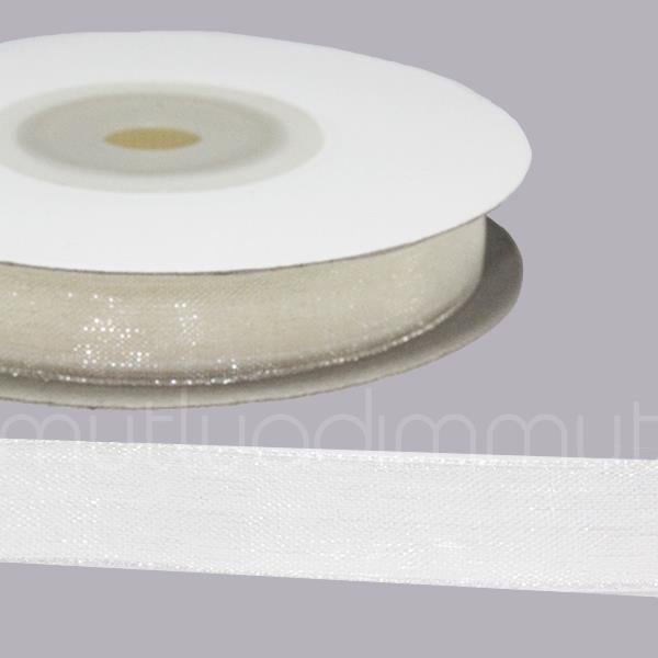 1cm X 22,5metre Düz Organze Kurdela