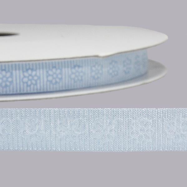 1cm X 22metre Çiçek Desenli Grogren Kurdela