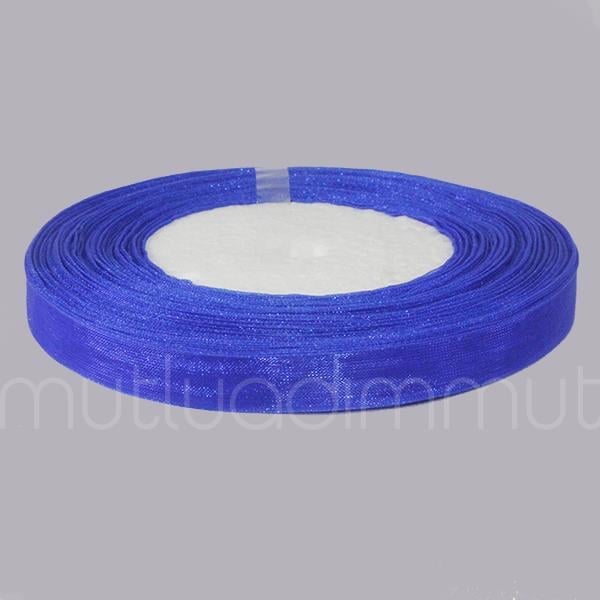 1cm X 50metre Düz Organze Kurdela