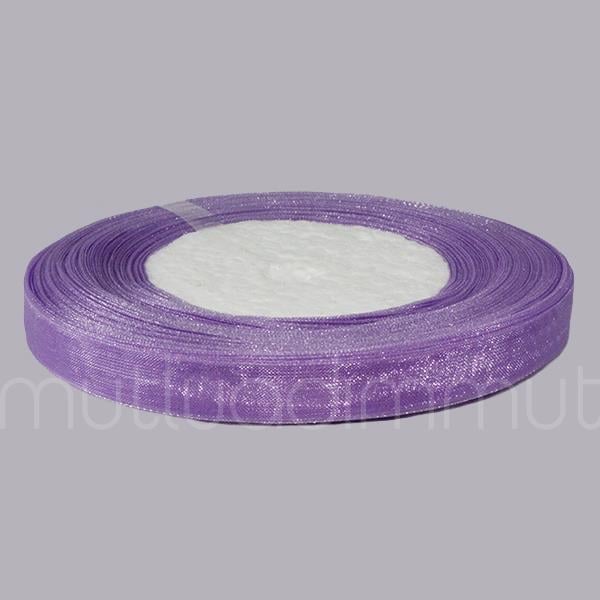 1cm X 50metre Düz Organze Kurdela