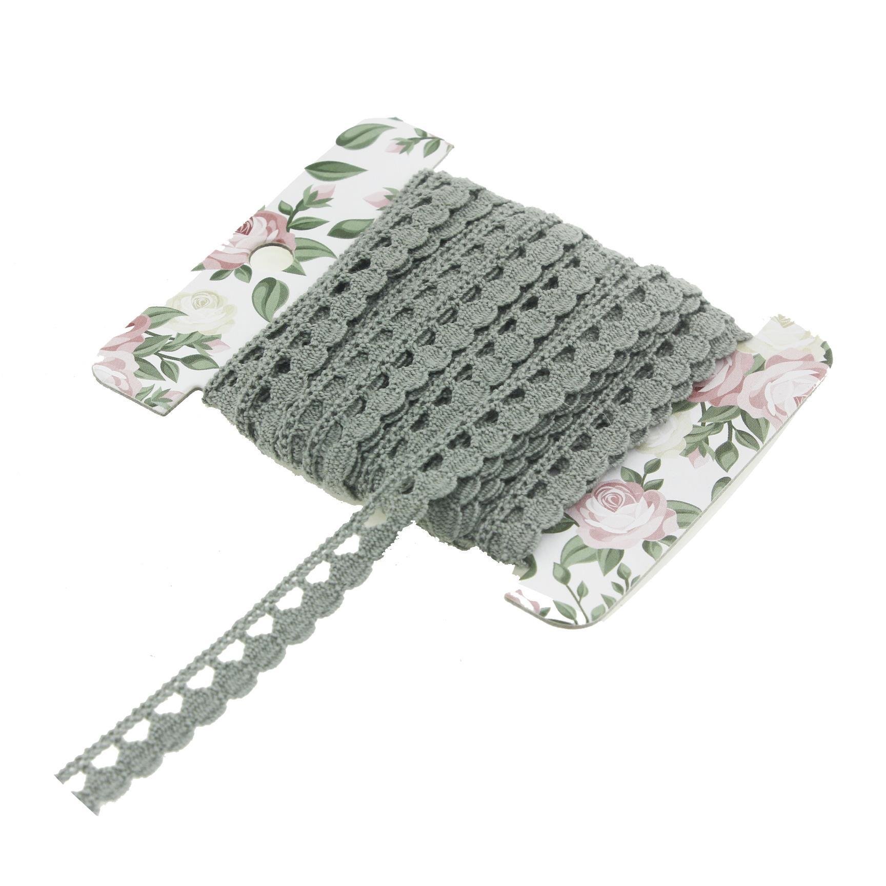 1cm x 5metre Koton Pamuk Dantel Kurdela