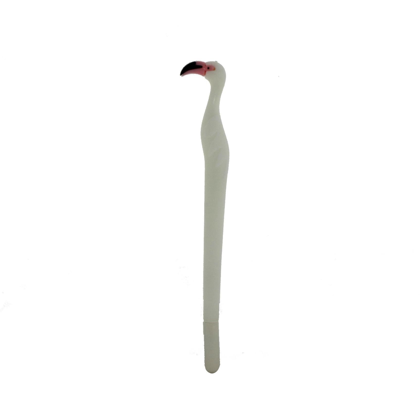 2 Adet Flamingo Tükenmez Kalem Pembe Beyaz