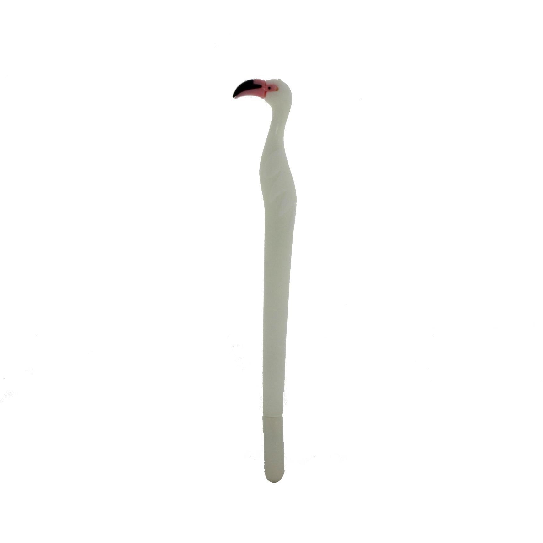 2 Adet Flamingo Tükenmez Kalem Pembe Beyaz