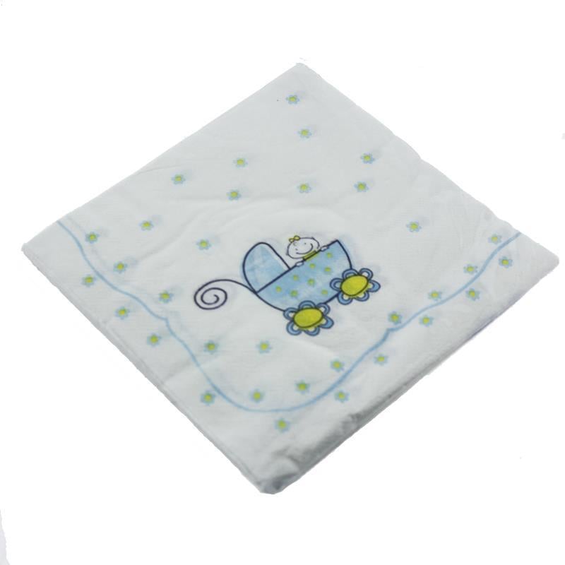 20 Adet 33cm Kağıt Peçete Pusetli Bebek